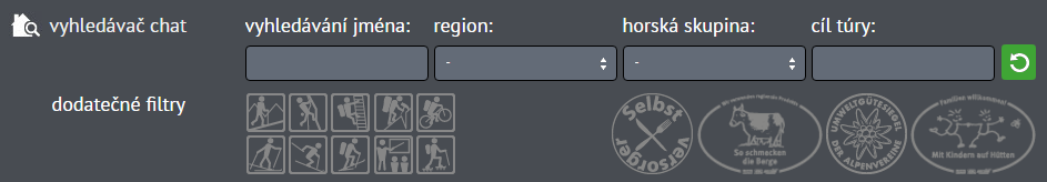 vyhladávač chat